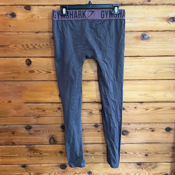 Gymshark dark gray and Purple flex leggings Medium - Picture 2 of 9